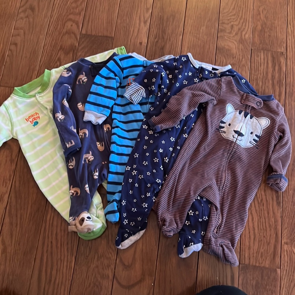 Bundle of 5 Newborn Sleepers
